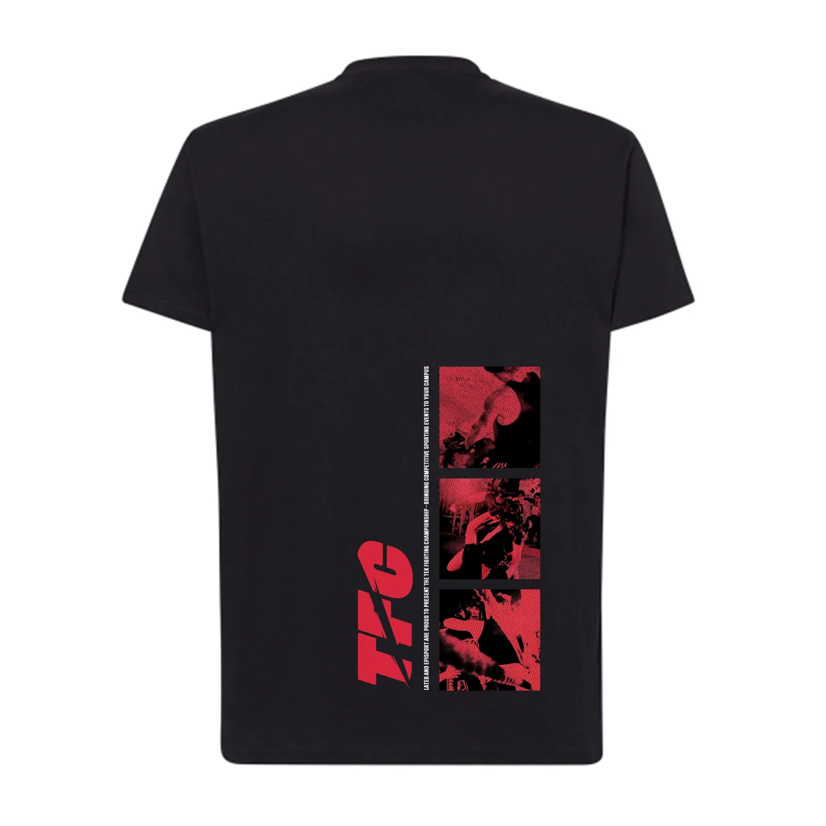 Dos du t-shirt TFC noir