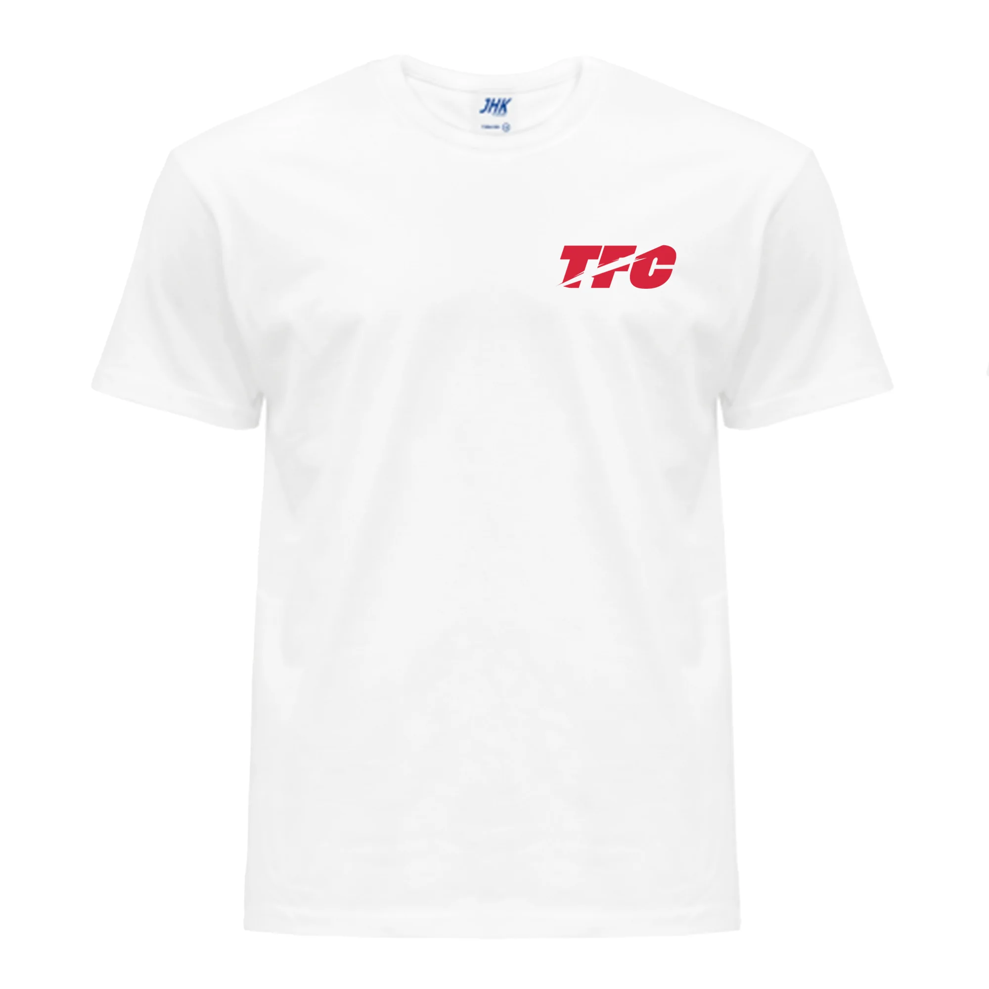 Face du t-shirt TFC noir
